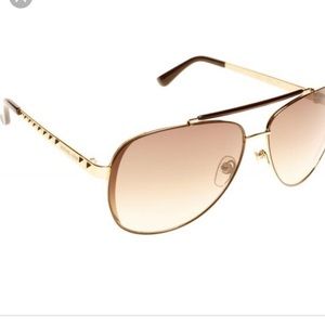 Michael Kors gold sunglasses